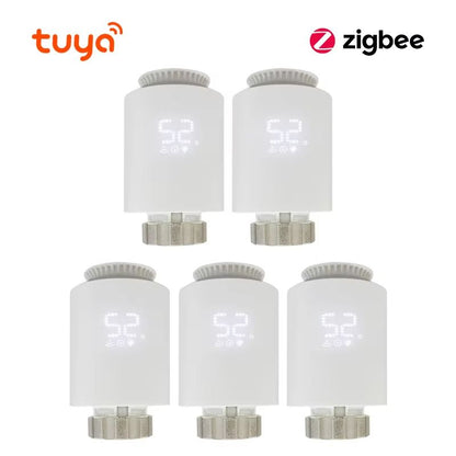 Tuya Smart ZigBee 30 Thermostatic Radiator Valve  TRV Temperature Controller With Alexa  Google Hom 11