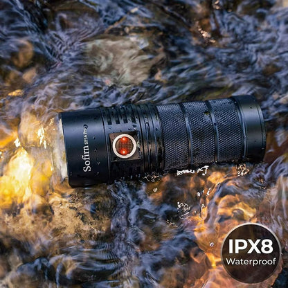Sofirn SP36 Pro Powerful LED Flashlight  8000 Lumens USBC Rechargeable Torch With 4xSST40 LEDs 1