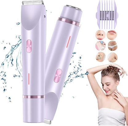 The Ideal 2-in-1 Dual Head Women's Electric Shaver, Precision Electric Hair Clipper