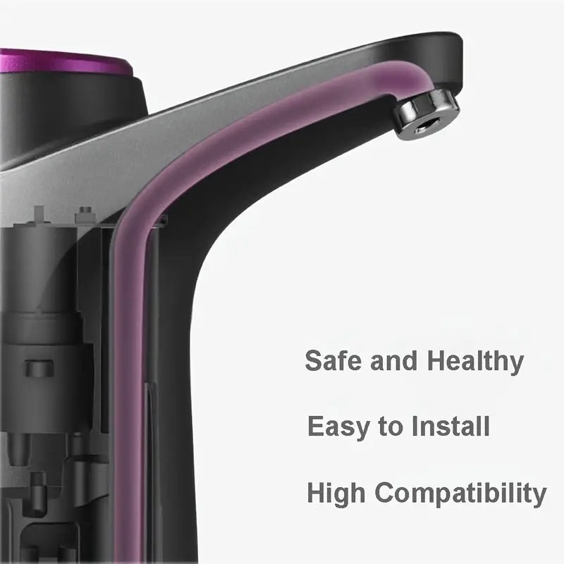 Portable 5-Gallon Water Dispenser with USB Charging, Automatic Electric Pump for Home, Office, Outdoor Use
