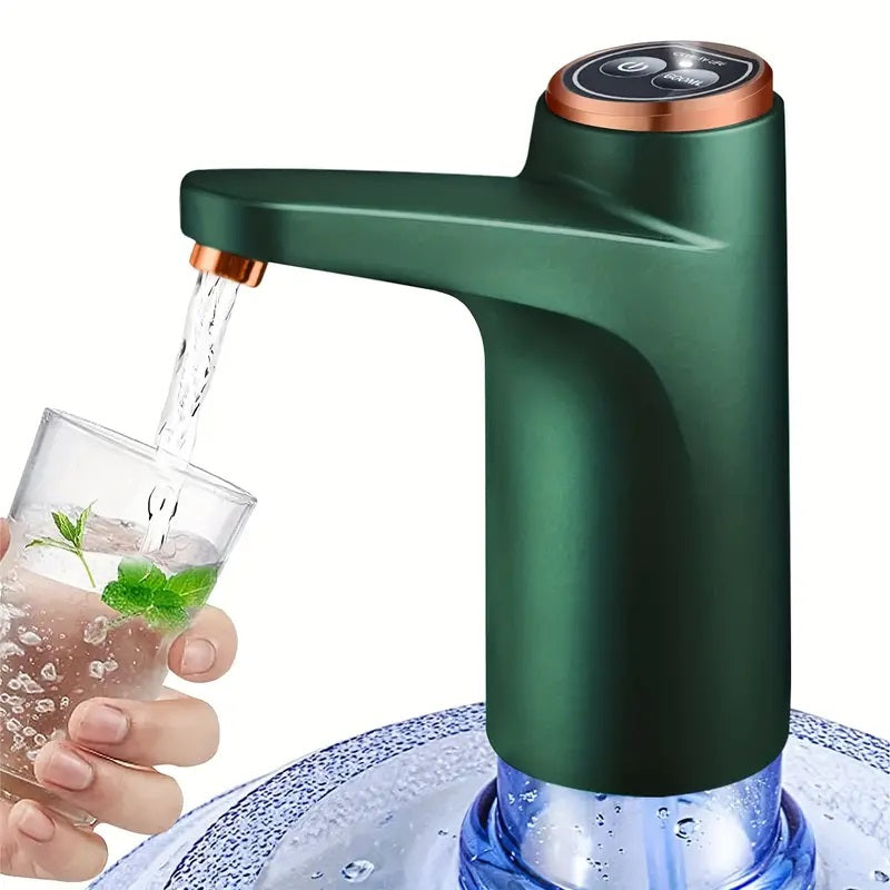 Portable 5-Gallon Water Dispenser with USB Charging, Automatic Electric Pump for Home, Office, Outdoor Use