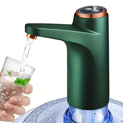 Portable 5-Gallon Water Dispenser with USB Charging, Automatic Electric Pump for Home, Office, Outdoor Use