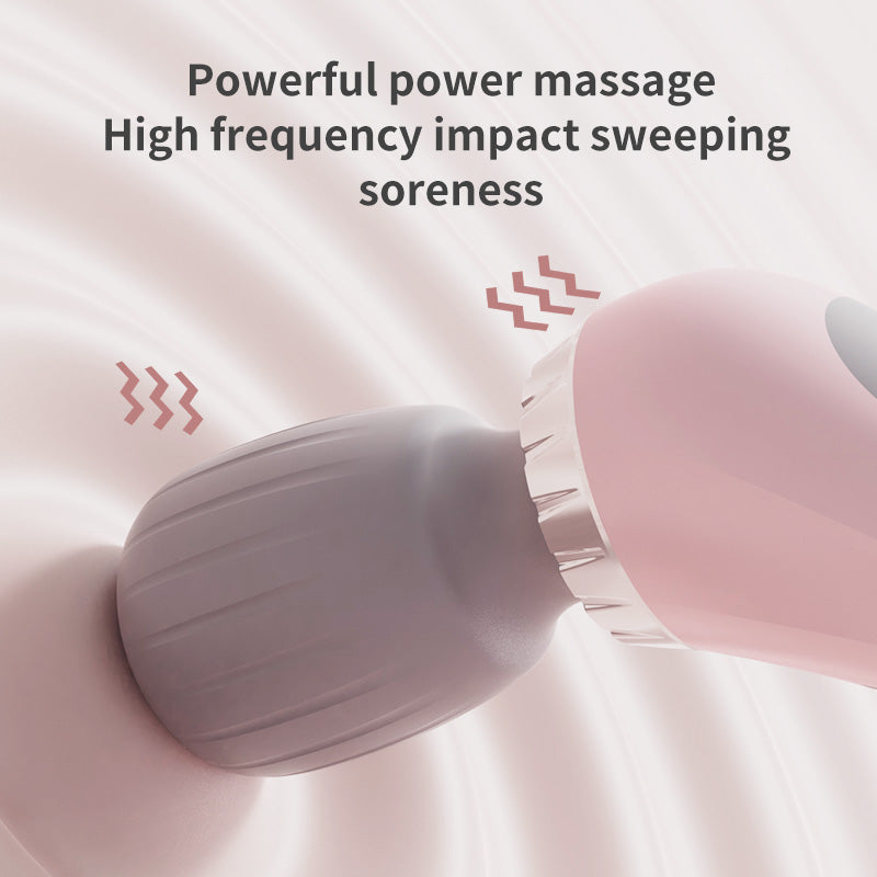 Portable Fascial Massage Gun, Electric Percussion Massager for Deep Tissue Muscle Relaxation, Pain Relief for Body, Neck