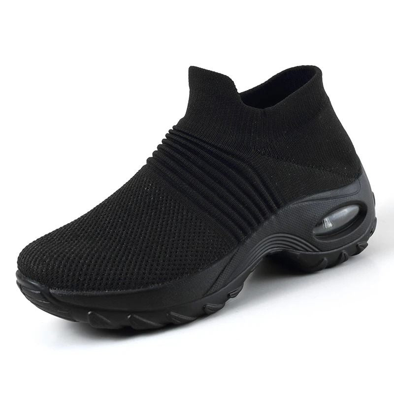 Women Sneakers Fashion Breathable Walking Mesh Platform Shoes 9