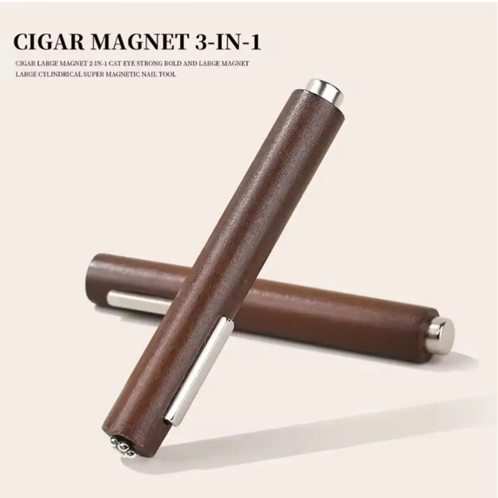 Multifunctional Magnetic Stick for Nail Art, Creates Stunning Cat Eye Gel, Line Effect Manicures with a Strong Magnet