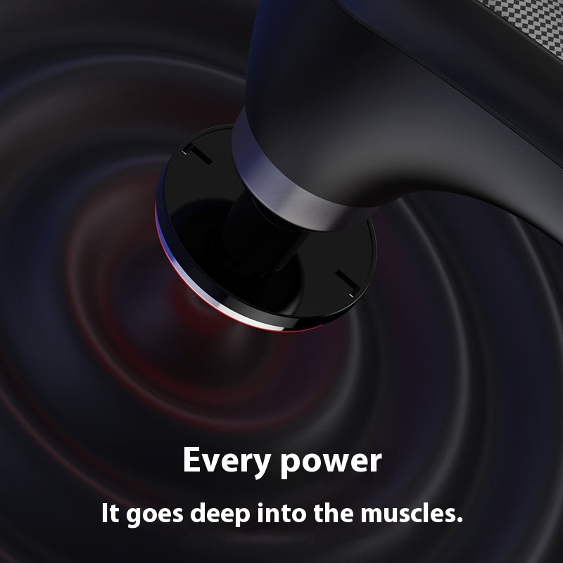 Deep Tissue Foldable Massage Gun With Heat  Cold Therapy Adjustable Angle Portable Percussion Massa 3