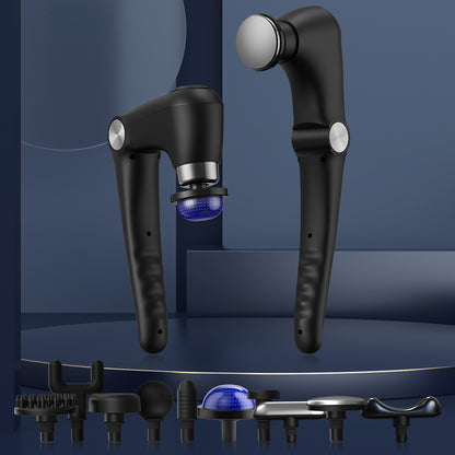 Deep Tissue Foldable Massage Gun With Heat  Cold Therapy Adjustable Angle Portable Percussion Massa 6