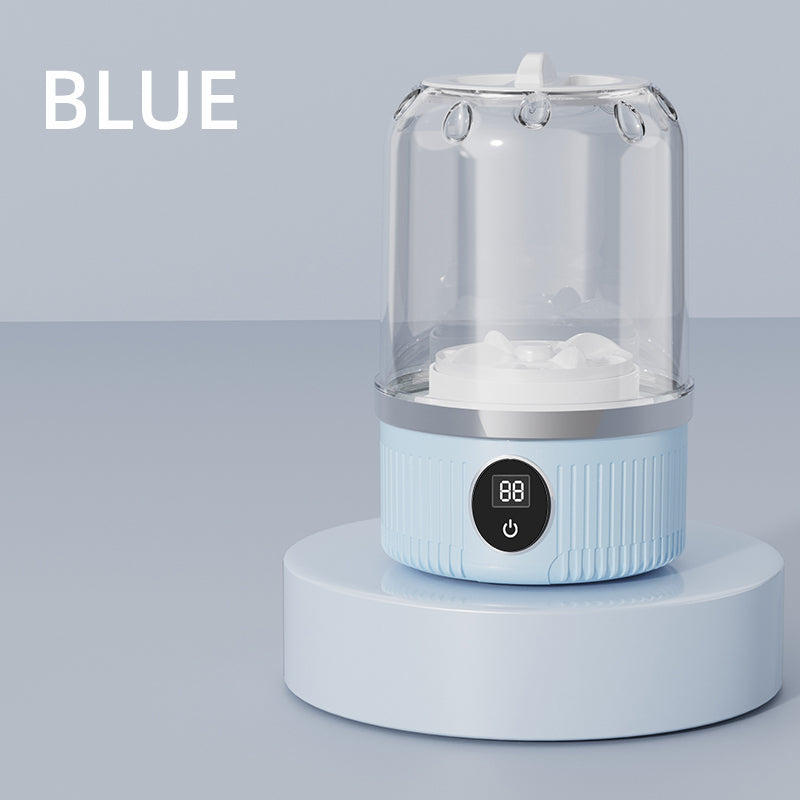 Mini Household Electric Washing Machine, Wireless Charging Cup for Underwear & Socks