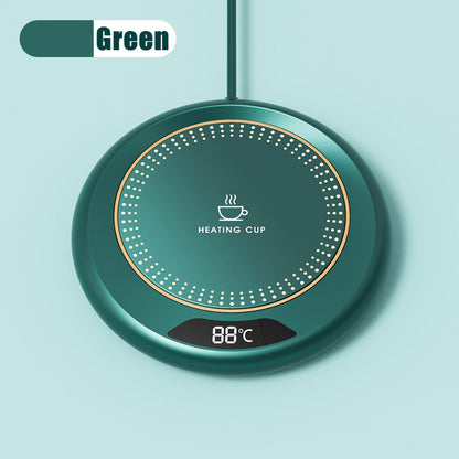 1PC Thermostatic Heating Coaster USB, 3-Speed Adjustment (55°-75°), Home & Office Heating Cup Mat for Coffee & Tea