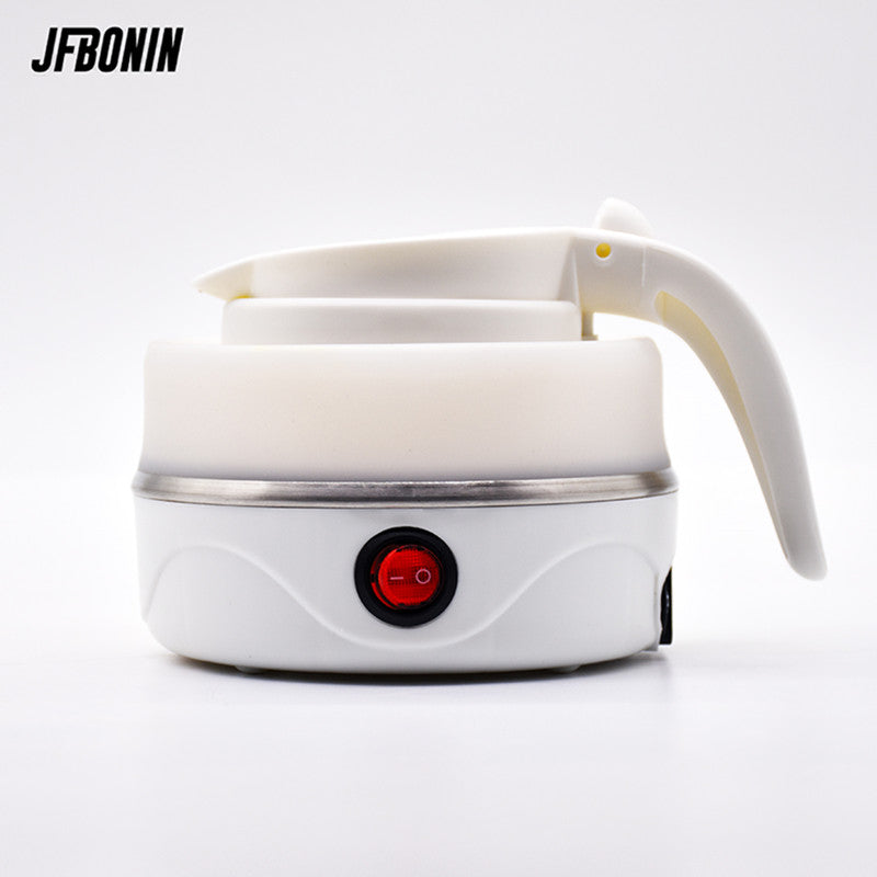 220V 06L Mini Folding Kettle 600W Portable Silicone Electric Kettle For Travel  Home Fast Boil Wate 3