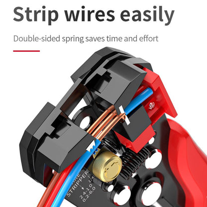 Professional Electrician Wire Tool Cable Wire Stripper Cutter Multifunctional Crimping Stripping Pl 4