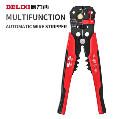 Professional Electrician Wire Tool Cable Wire Stripper Cutter Multifunctional Crimping Stripping Pl 6