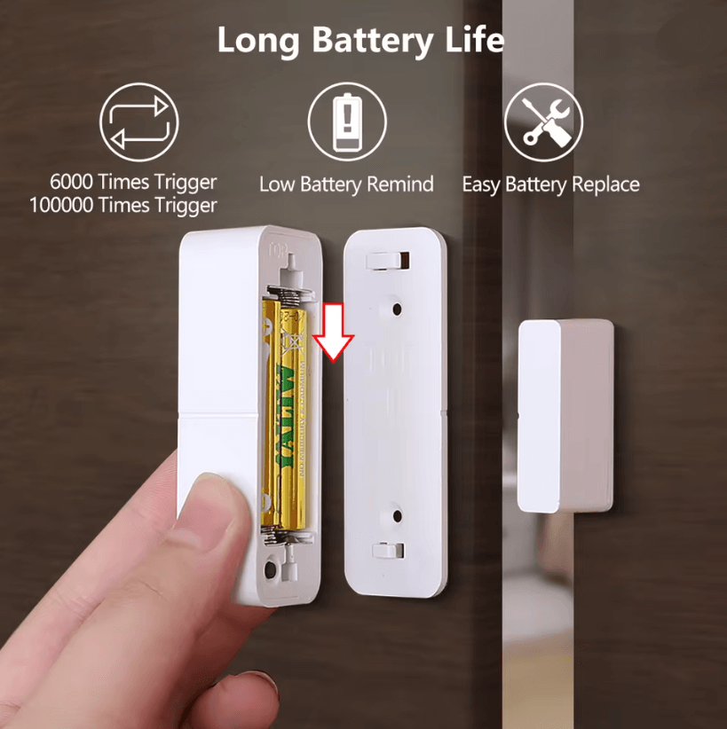 Tuya WiFi Zigbee Smart Door Sensor For Home Security 2