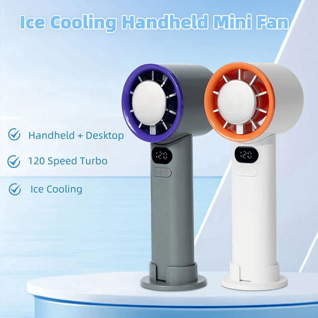 Xiaomi Mini Portable Handheld Fan with Rechargeable Cooling Modes