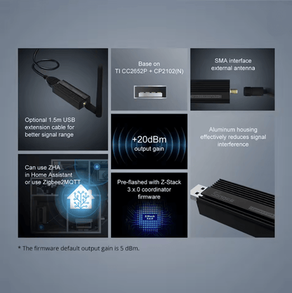 Sonoff Zigbee 30 USB Dongle Plus Universal Gateway 2