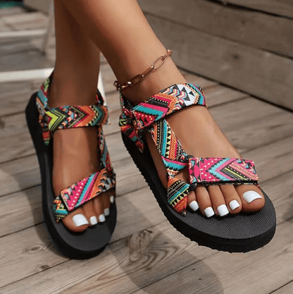 BreezeStep Womens Flat Hemp Rope Sandals Casual Summer Slippers 1