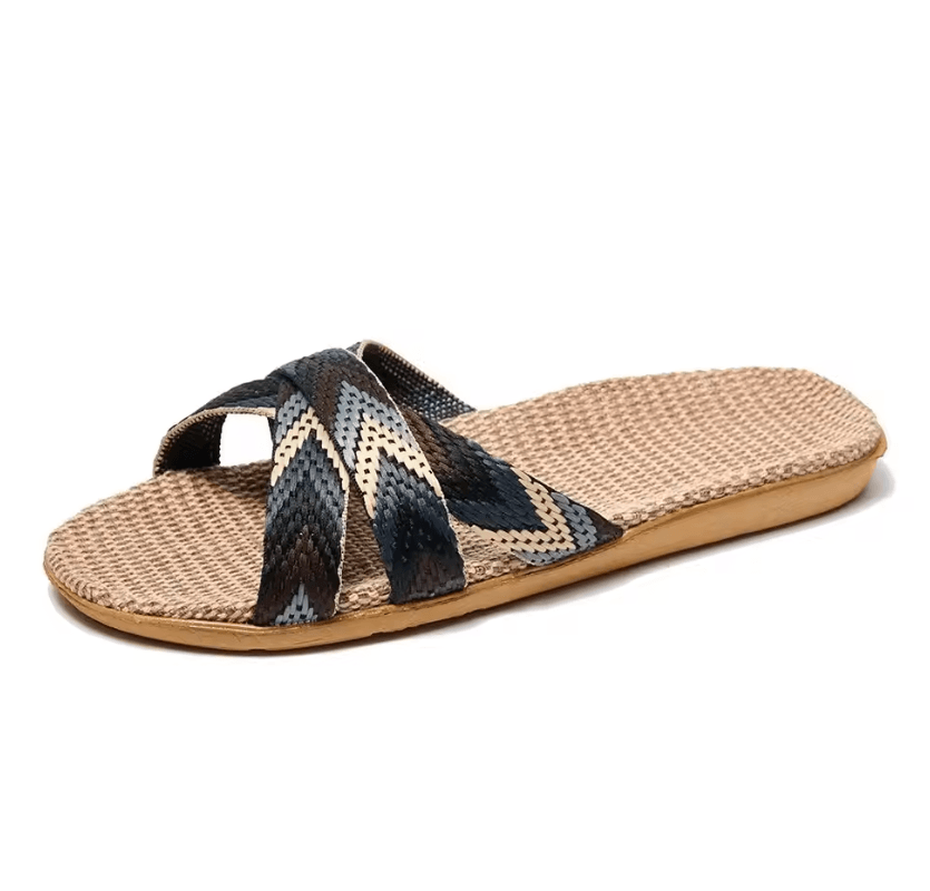 Lightweight Linen Indoor Slippers For Women Comfortable Home Shoes 3