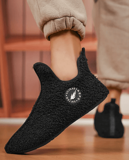 Winter Warm Indoor Slippers For Men And Women Non Slip Cotton Home Shoes 2