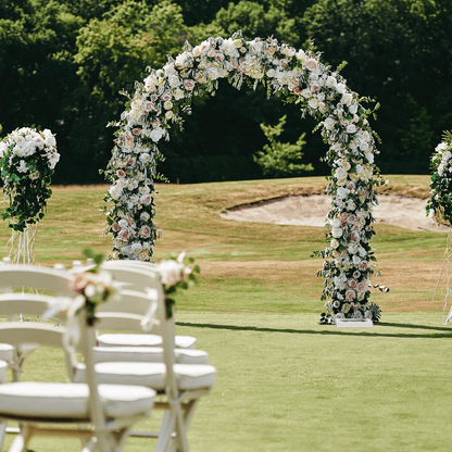Large Wedding Arch Stand Metal Balloon Backdrop Frame for Garden and Events