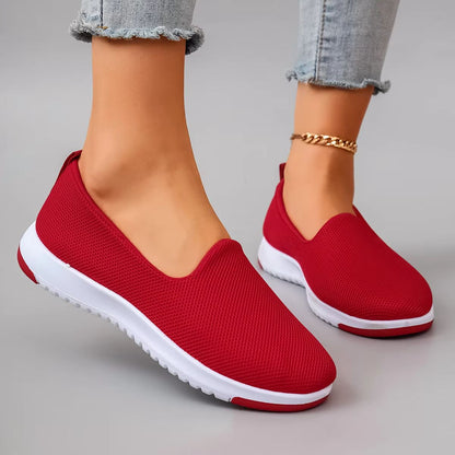 Womens Breathable Mesh Summer Sneakers  Lightweight Casual Shoes 8