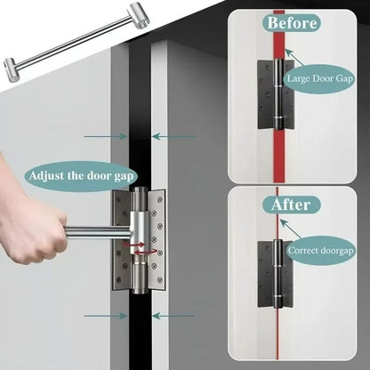 2in1 Adjustable Door Hinge Wrench  Double Head Repair Spanner 3