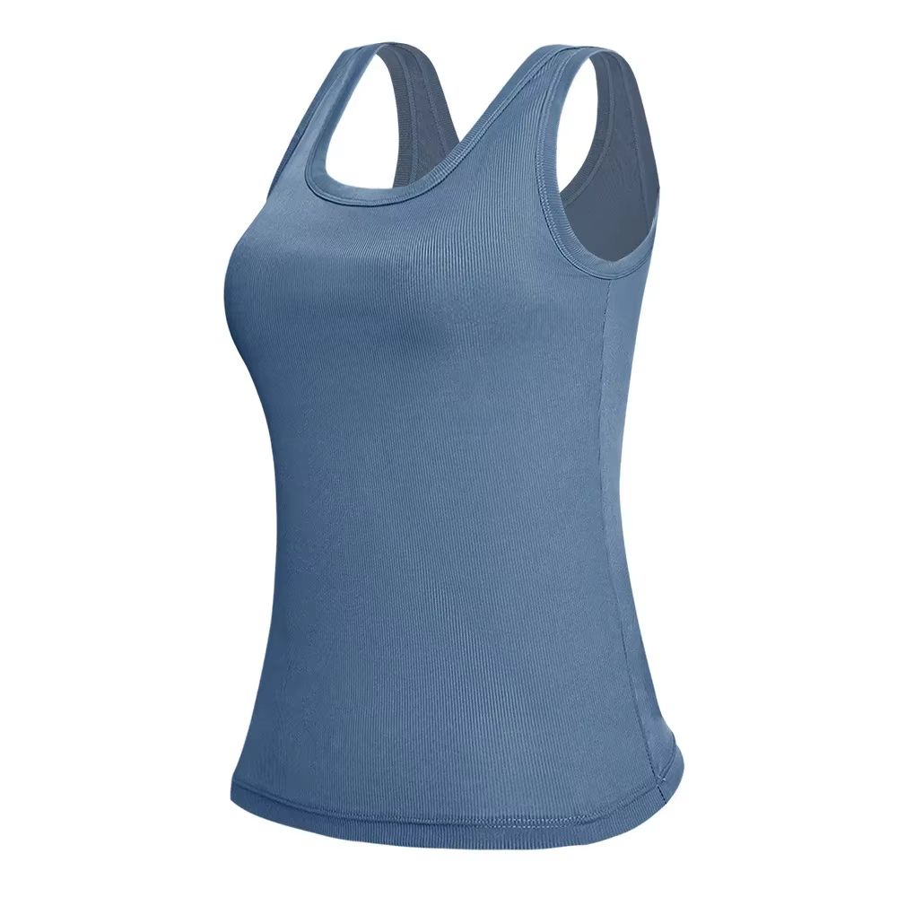Plus Size Suspender Camisole Top  Builtin Bra With Wide Shoulder Straps 4