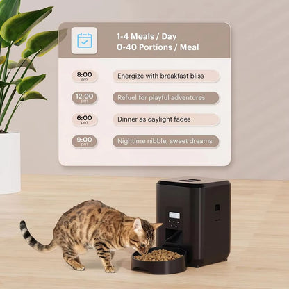 Smart Automatic Pet Feeder  Timed Cat  Dog Food Dispenser 3