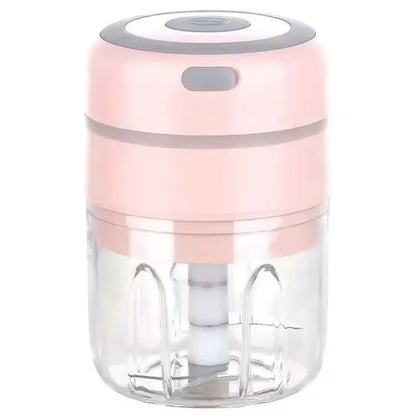 300ML Electric Garlic Chopper  USB Rechargeable Mini Food Processor 19