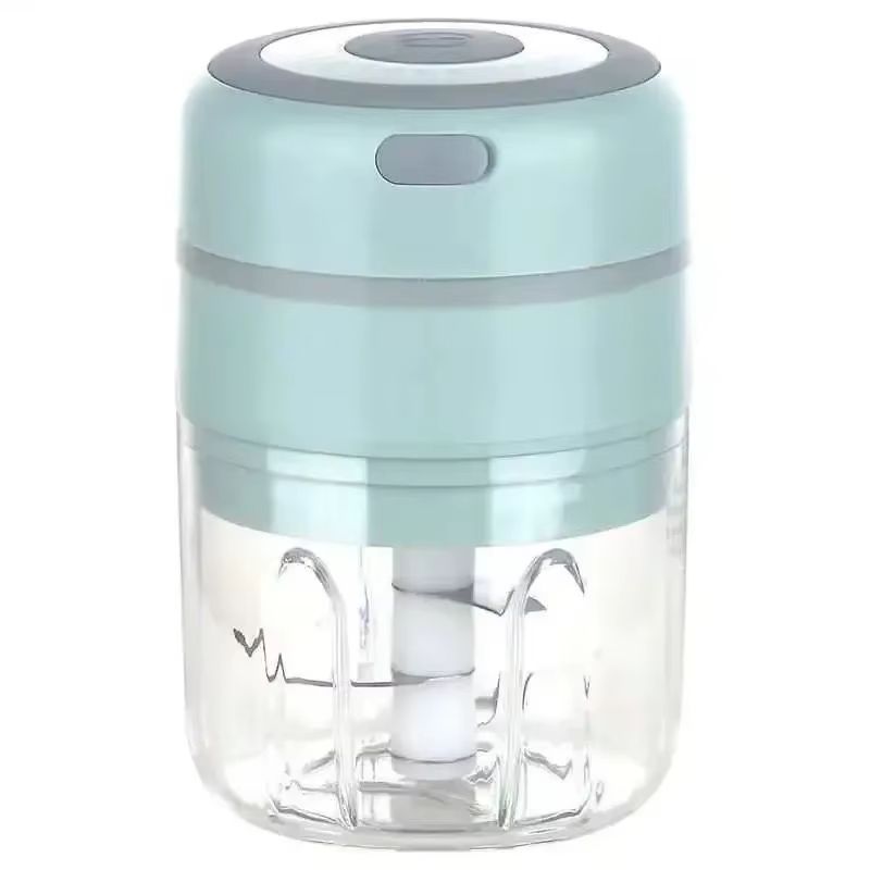 300ML Electric Garlic Chopper  USB Rechargeable Mini Food Processor 20