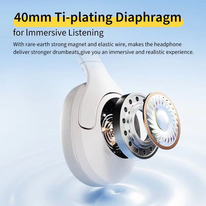QCY H3 Lite ANC Wireless Headphones  Bluetooth 53 OverEar Headset With HIFI Sound  60H Playtime 2