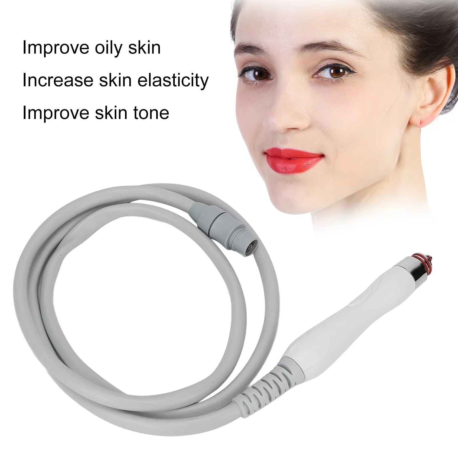 Hydrogen Oxygen Facial Cleansing Machine Probe  Professional Portable Skin Care Replacement Head 1