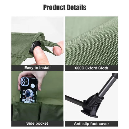 WESTTUNE Portable Camping Cot  Folding Ultralight Bed For Hiking Travel  Outdoor Adventures 3