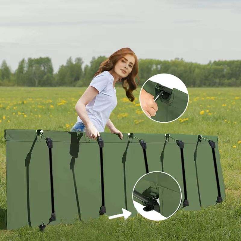 WESTTUNE Portable Camping Cot  Folding Ultralight Bed For Hiking Travel  Outdoor Adventures 4