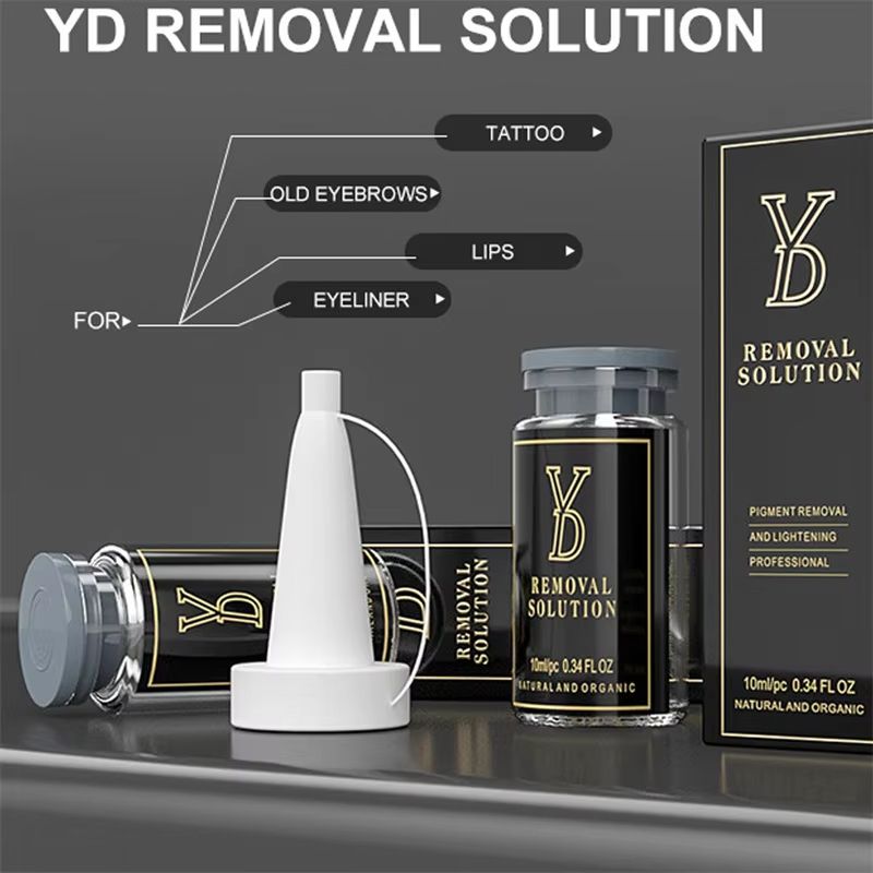 YD Tattoo Removal Solution  CE Certified 10ml Liquid For Fading Eyebrow Lip  Eyeliner Pigments 1