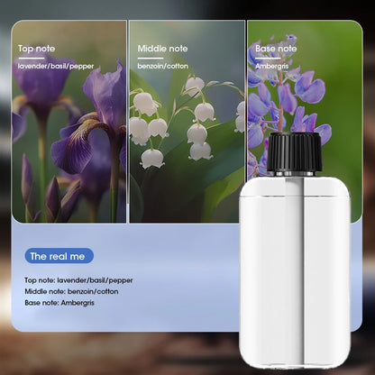Rechargeable Aromatic Diffuser 5 Modes, Essential Oil Diffuser Machine for Home, Car with Smart Display, Colorful Light