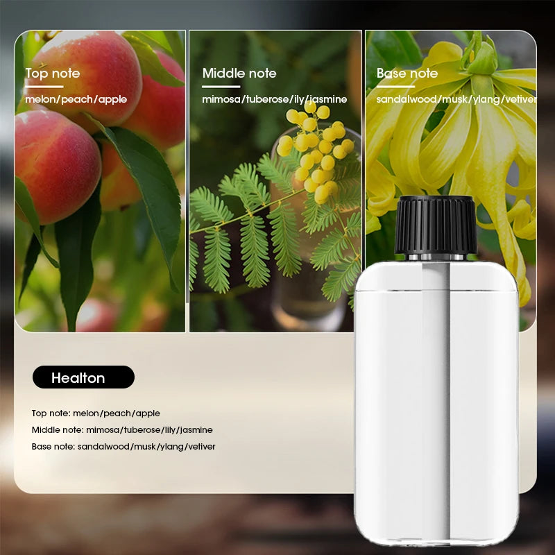Rechargeable Aromatic Diffuser 5 Modes, Essential Oil Diffuser Machine for Home, Car with Smart Display, Colorful Light