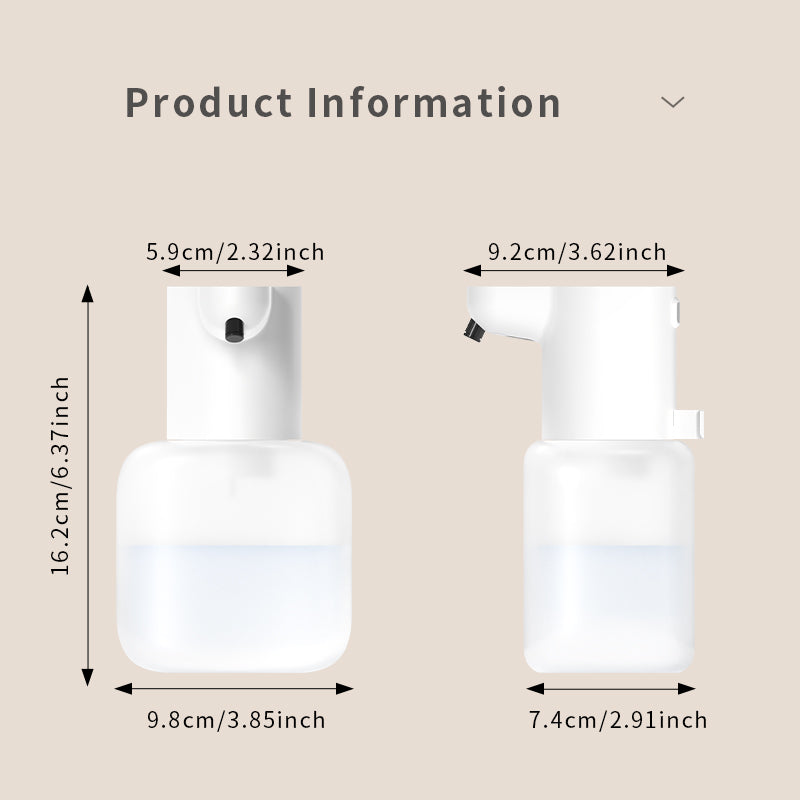 Smart Wall Mounted Automatic Soap Dispenser Liquid Foam Rechargeable Bathroom Hand Washing Machine  6