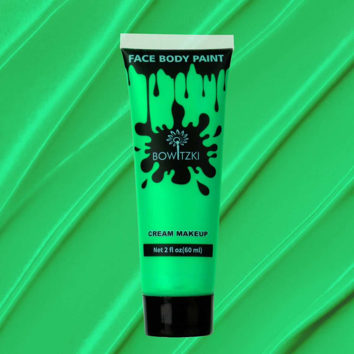 Bowitzki Face and Body Paint 2oz Cream, 60ml Water Based Makeup for Face Painting, Special Effects Adults Children