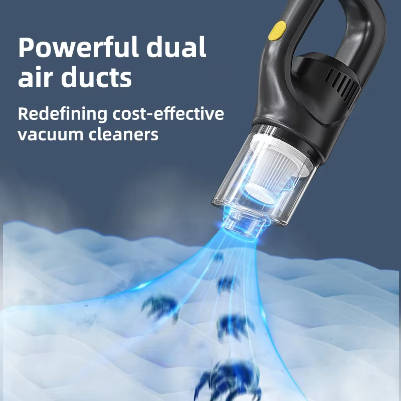 Portable Wireless Handheld Vacuum Cleaner Car  Household Vacuum Cleaner Lightweight Rechargeable Cl 3