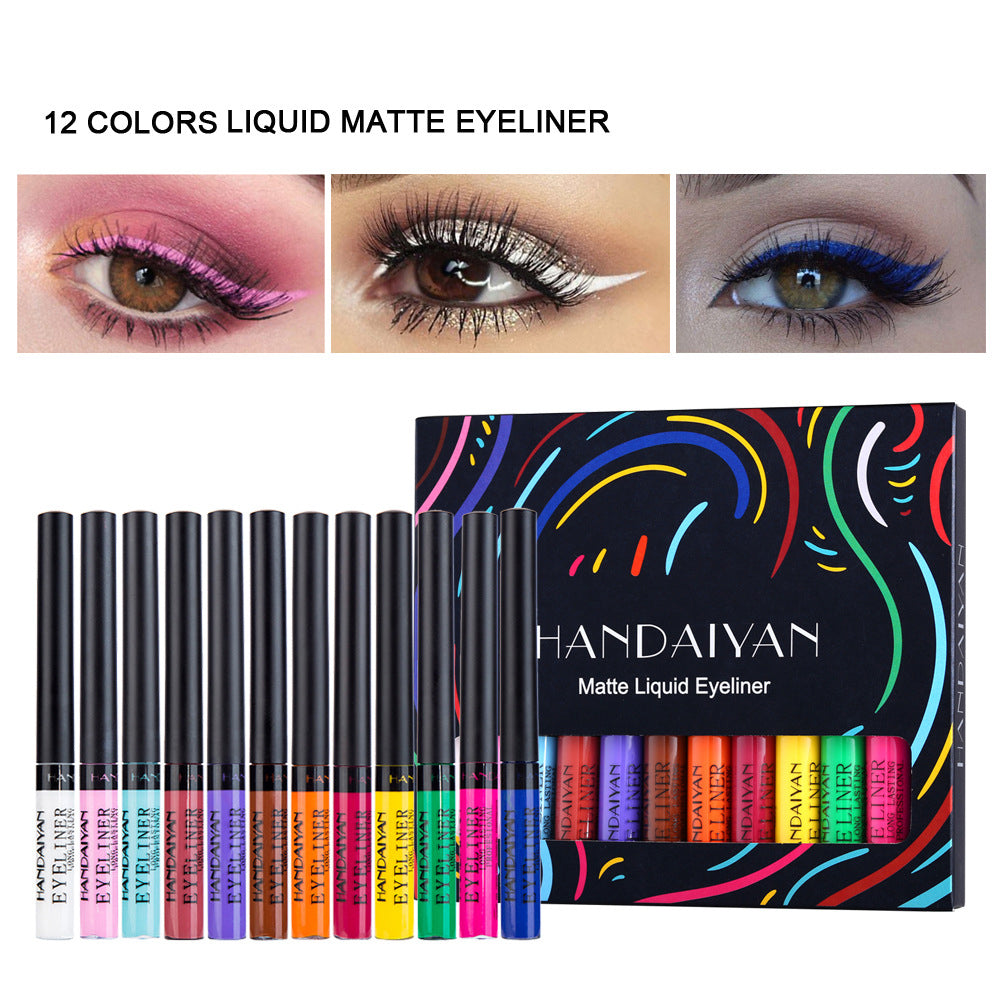 Fluorescent Eyeliner Liquid Set For Halloween Face And Body Paint Multi Use Party Makeup And Stage  3