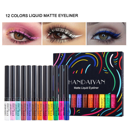Fluorescent Eyeliner Liquid Set For Halloween Face And Body Paint Multi Use Party Makeup And Stage  3