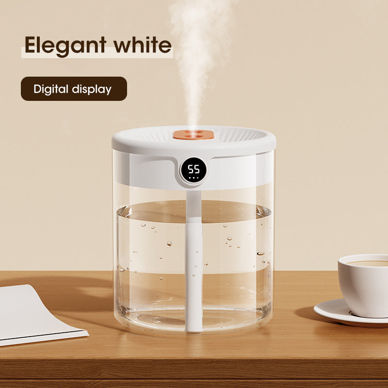 Niye Hotselling Double Nozzle Air Humidifier with LCD Display, Large Capacity Aroma Essential Oil Diffuser for Bedroom