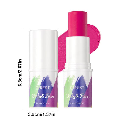 Waterproof 8 Colors Face Body Paint Stick LongLasting SweatProof Eye Stick Rainbow Face Makeup Cosm 7