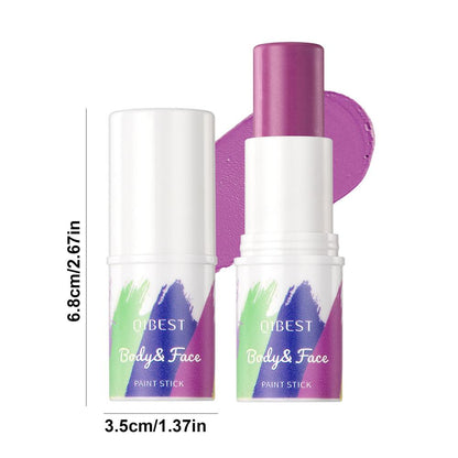 Waterproof 8 Colors Face Body Paint Stick LongLasting SweatProof Eye Stick Rainbow Face Makeup Cosm 8