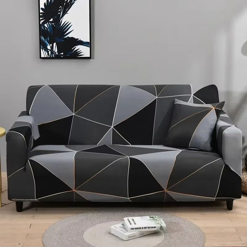 1pc Flower Printed Elastic Sofa Cover AntiDirty Stretch Spandex Furniture Protector For Living Room 1