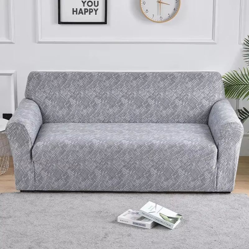 1pc Flower Printed Elastic Sofa Cover AntiDirty Stretch Spandex Furniture Protector For Living Room 2