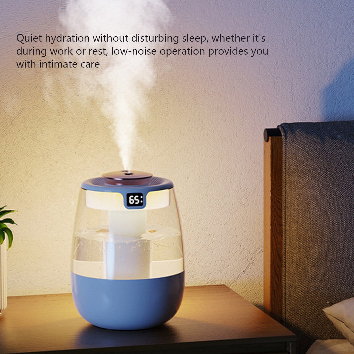 Air Humidifier With Double Spray Port Cool Mist Aroma Diffuser Essential Oil Humidificador  Fragran 2