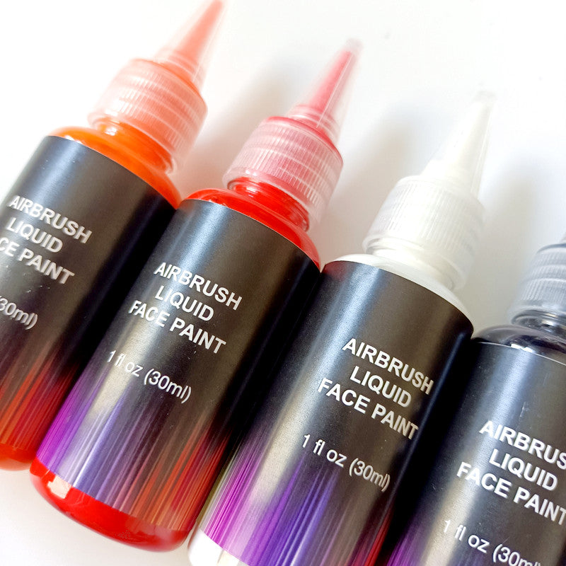 30ML Spray Gun Water Pigment DIY Painting Bottle, Body Painting Temporary Tattoo Spray, Promotional Art Supplies