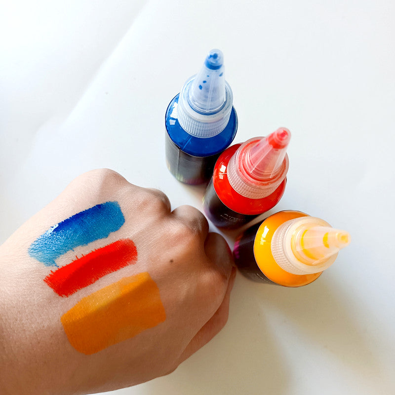 30ML Spray Gun Water Pigment DIY Painting Bottle, Body Painting Temporary Tattoo Spray, Promotional Art Supplies