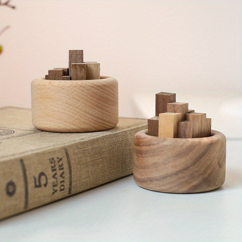 Small Chaidui Essential Oil Fragrance Expander, Beech Wood & Black Walnut Aromatherapy Decor